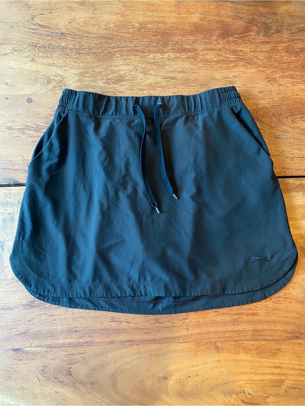 Slazenger Women's Athletic Golf Skort Black Size M Stretch Drawstring Pockets
